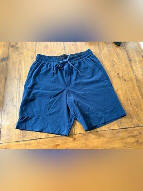 Men's Navy LuLuLemon  Drawstring Performance Shorts